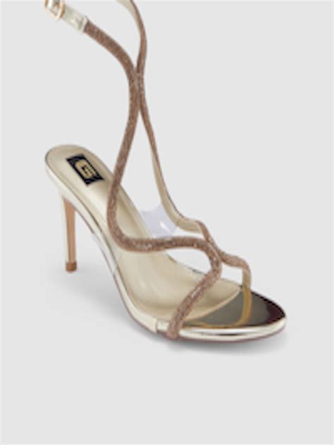 gucci vintage strappy open toe slim heel